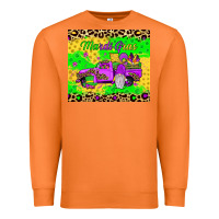 Carrot mardi gras gnome truck Premium Sweatshirt - JahusDesignShop