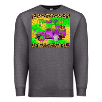 Charcoal Heather mardi gras gnome truck Premium Sweatshirt - JahusDesignShop