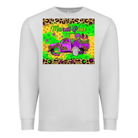 Dove Grey mardi gras gnome truck Premium Sweatshirt - JahusDesignShop