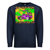 Navy mardi gras gnome truck Premium Sweatshirt - JahusDesignShop
