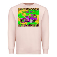 Pale Pink mardi gras gnome truck Premium Sweatshirt - JahusDesignShop