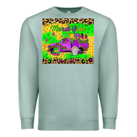 Seafoam mardi gras gnome truck Premium Sweatshirt - JahusDesignShop