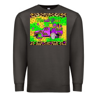 Smoke mardi gras gnome truck Premium Sweatshirt - JahusDesignShop