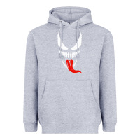 Heather Grey VENOM THE MOVIE Heavyweight Hoodie - artisFamous