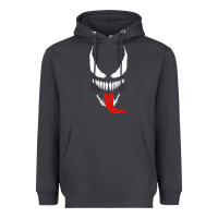 Smoke VENOM THE MOVIE Heavyweight Hoodie - artisFamous
