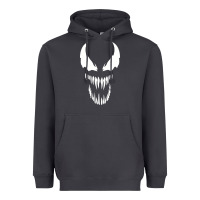 Smoke VENOM THE MOVIE Heavyweight Hoodie - artisFamous
