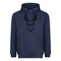 Navy VENOM THE MOVIE Heavyweight Hoodie - artisFamous