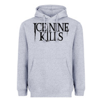 Heather Grey ICE NINE KILLS Heavyweight Hoodie - artisFamous