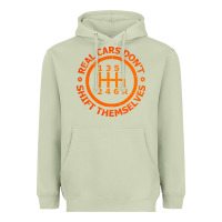 Matcha real cars dont shift themselves Heavyweight Hoodie - artisFamous