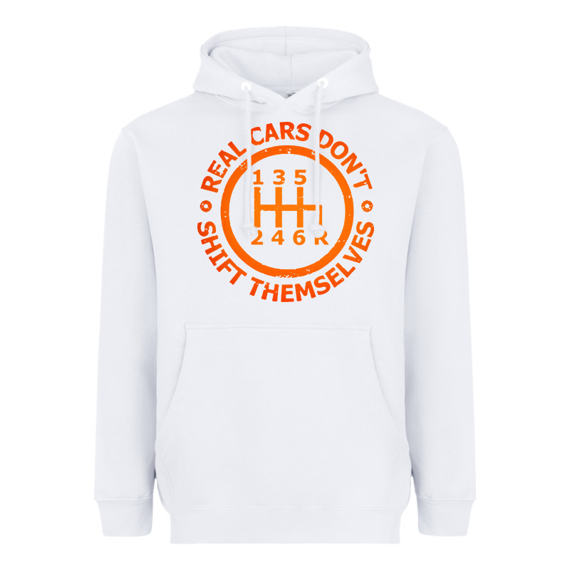 Real Cars Dont Shift Themselves Heavyweight Hoodie by artisFamous | Teevron