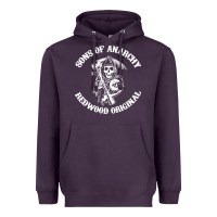 Plum sons of anarchy Heavyweight Hoodie - artisFamous