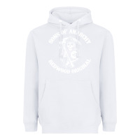 White sons of anarchy Heavyweight Hoodie - artisFamous