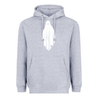Heather Grey sheet ghost Heavyweight Hoodie - artisFamous