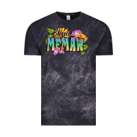 Cloud Black Blessed memaw Mother's Day Vintage Tee - FaDigitalArtStudio