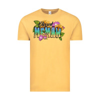 Vintage Mustard Blessed memaw Mother's Day Vintage Tee - FaDigitalArtStudio