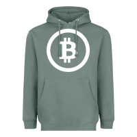 Sage bitcoin Heavyweight Hoodie - artisFamous