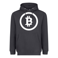 Smoke bitcoin Heavyweight Hoodie - artisFamous