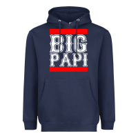 Navy big papi Heavyweight Hoodie - artisFamous