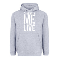 Heather Grey come with me if you want to live Heavyweight Hoodie - artisFamous