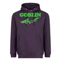 Plum goblin shark t shirt   i love goblin shark shirt ugly animal Heavyweight Hoodie - artisFamous