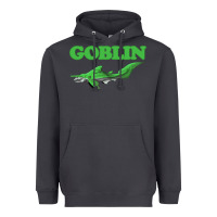 Smoke goblin shark t shirt   i love goblin shark shirt ugly animal Heavyweight Hoodie - artisFamous