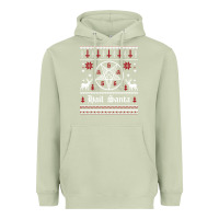 Matcha hail santa ugly christmas sweater   sweatshirt Heavyweight Hoodie - artisFamous