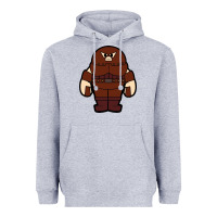 Heather Grey juggernaut chibi Heavyweight Hoodie - artisFamous