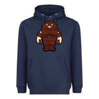 Navy juggernaut chibi Heavyweight Hoodie - artisFamous