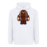 White juggernaut chibi Heavyweight Hoodie - artisFamous
