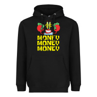 Black mr krabs love money Heavyweight Hoodie - artisFamous