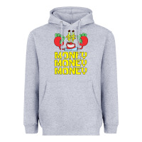 Heather Grey mr krabs love money Heavyweight Hoodie - artisFamous