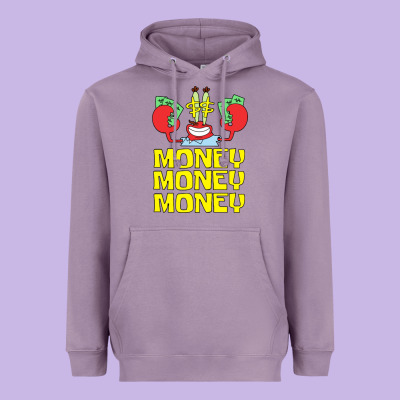 Mr Krabs Love Money Heavyweight Hoodie Designed By Artisfamous