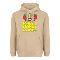 Mushroom mr krabs love money Heavyweight Hoodie - artisFamous