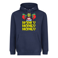 Navy mr krabs love money Heavyweight Hoodie - artisFamous