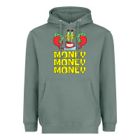 Sage mr krabs love money Heavyweight Hoodie - artisFamous