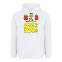 White mr krabs love money Heavyweight Hoodie - artisFamous