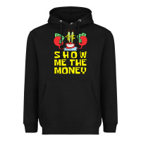 Black mr krabs show me the money Heavyweight Hoodie - artisFamous
