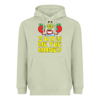 Matcha mr krabs show me the money Heavyweight Hoodie - artisFamous