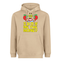 Mushroom mr krabs show me the money Heavyweight Hoodie - artisFamous