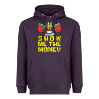 Plum mr krabs show me the money Heavyweight Hoodie - artisFamous