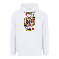 White king of hearts Heavyweight Hoodie - artisFamous