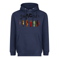 Navy GENESIS Heavyweight Hoodie - artisFamous