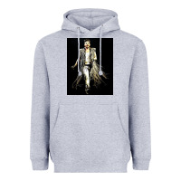 Heather Grey adam lambert 01 Heavyweight Hoodie - artisFamous