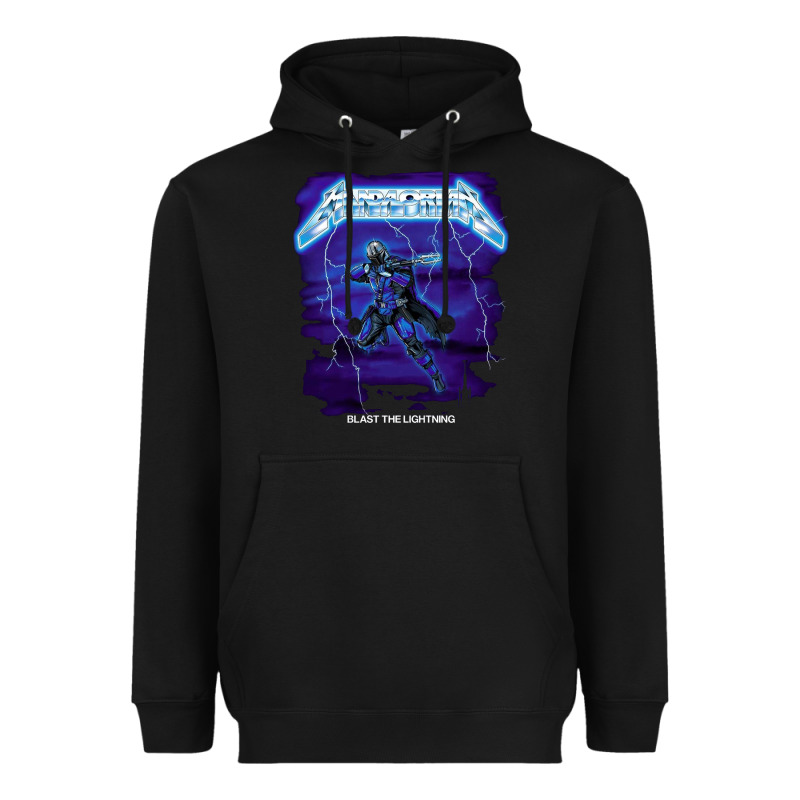 Blast The Lightning Heavyweight Hoodie by artisFamous | Teevron