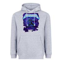 Heather Grey blast the lightning Heavyweight Hoodie - artisFamous