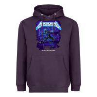 Plum blast the lightning Heavyweight Hoodie - artisFamous