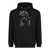 Black Goku Heavyweight Hoodie - artisFamous