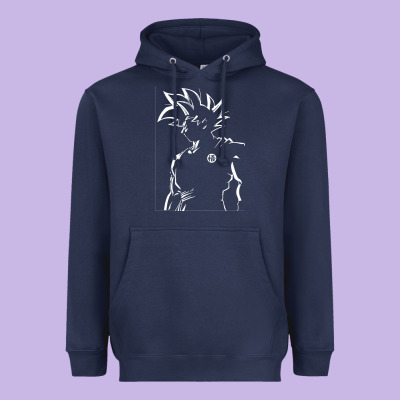 Goku Heavyweight Hoodie Designed By Artisfamous