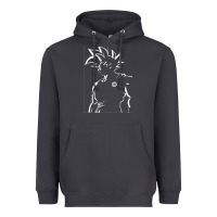 Smoke Goku Heavyweight Hoodie - artisFamous