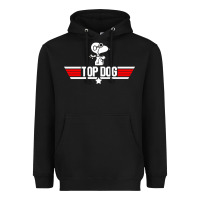 Black top dog Heavyweight Hoodie - artisFamous